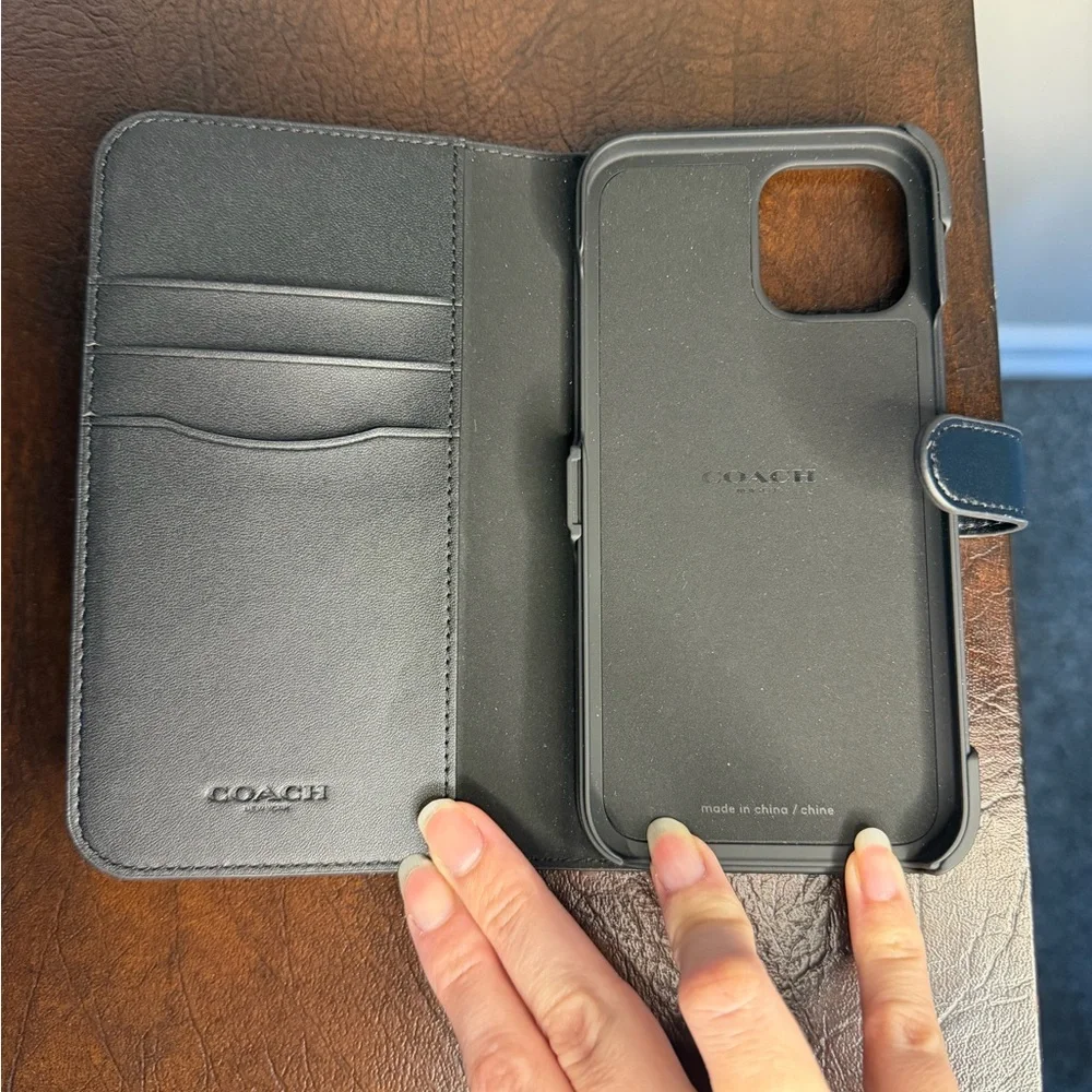 Coach Black and Gray Phone Case - Picture 3 of 11